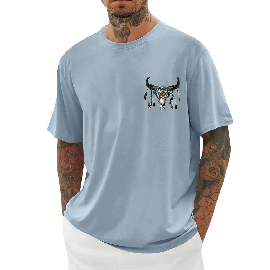 Мужская футболка, свободный повседневный топ с короткими рукавами, мужской топ с короткими рукавами