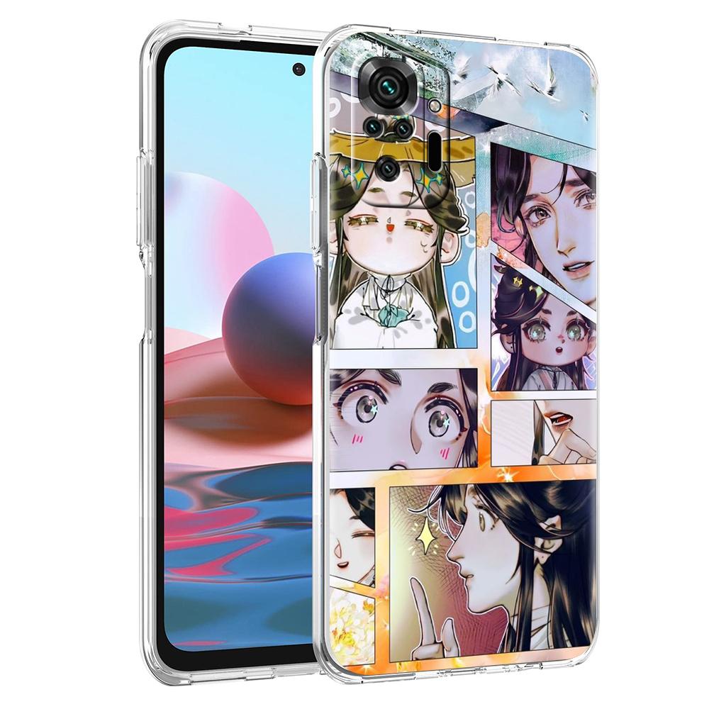 Чехол в стиле «Благословение небожителя» для Xiaomi Redmi Note 12 4G 11 10 Pro 5G 10C 10S 9S 9 9T 8T 9C 9A 8 8A 7 K50 K40