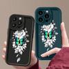 Ударопрочный чехол с цветочным узором и бабочками для iPhone 16 Pro Max 15 Plus 14 Pro 13 12 11 XS XR 8 7 TPU Мягкий матовый силиконовый чехол для телефона Shell