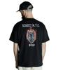 Футболка Schott FIREWOLF, Мужская, Размер M, 010, Черный, 782-5134020