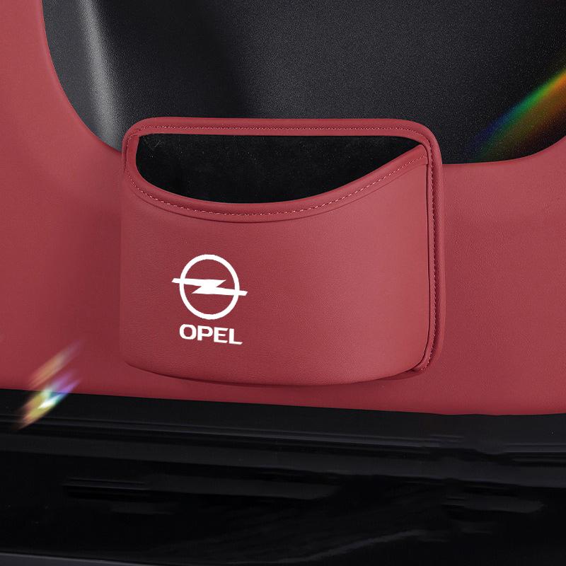 Leather Car Door Garbage Bin Bag Storage Bin Storage Box For Opel Astra Insignia Corsa Zafira Meriva Mokka Vivaro Vectra Antara