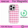 Роскошный чехол Clmj SWAG Brigitte для iPhone 17 16e 16 15 14 13 12 11 Air Pro Max Plus, магнитный, двухслойный, задняя крышка