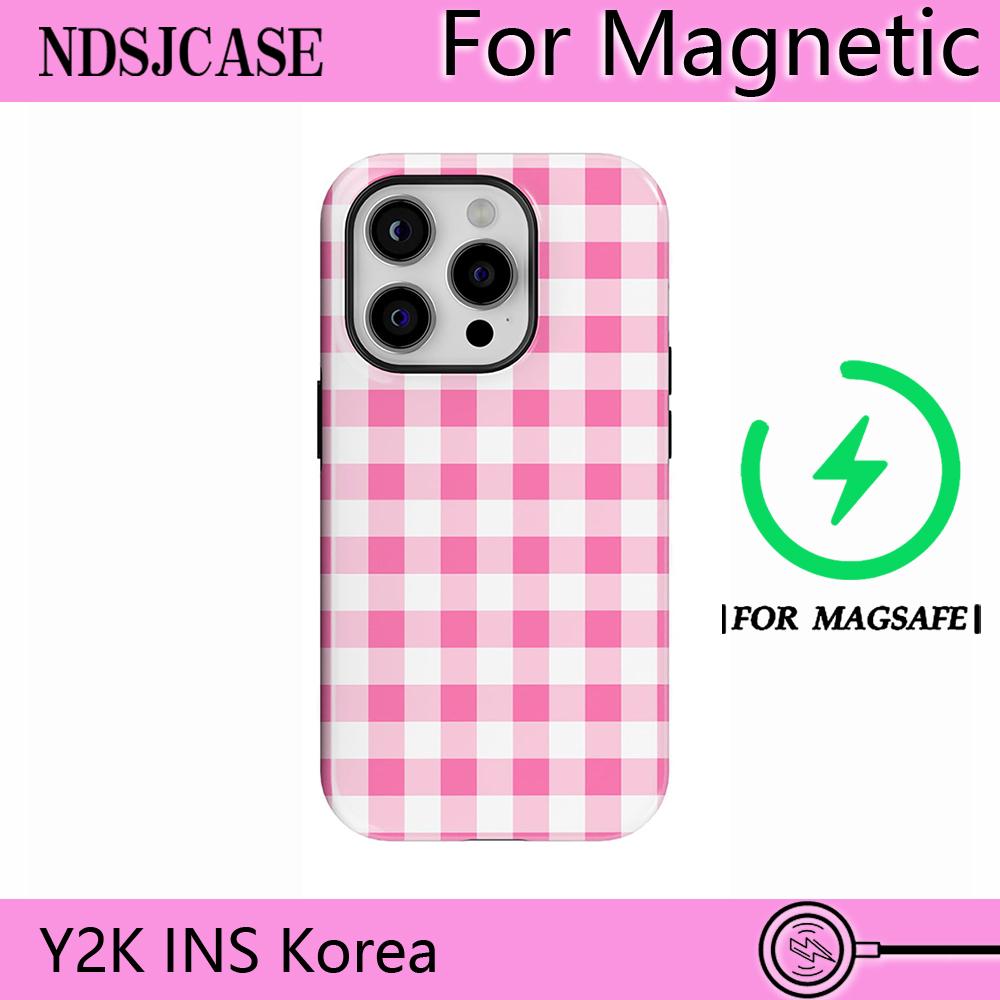 Роскошный чехол Clmj SWAG Brigitte для iPhone 17 16e 16 15 14 13 12 11 Air Pro Max Plus, магнитный, двухслойный, задняя крышка