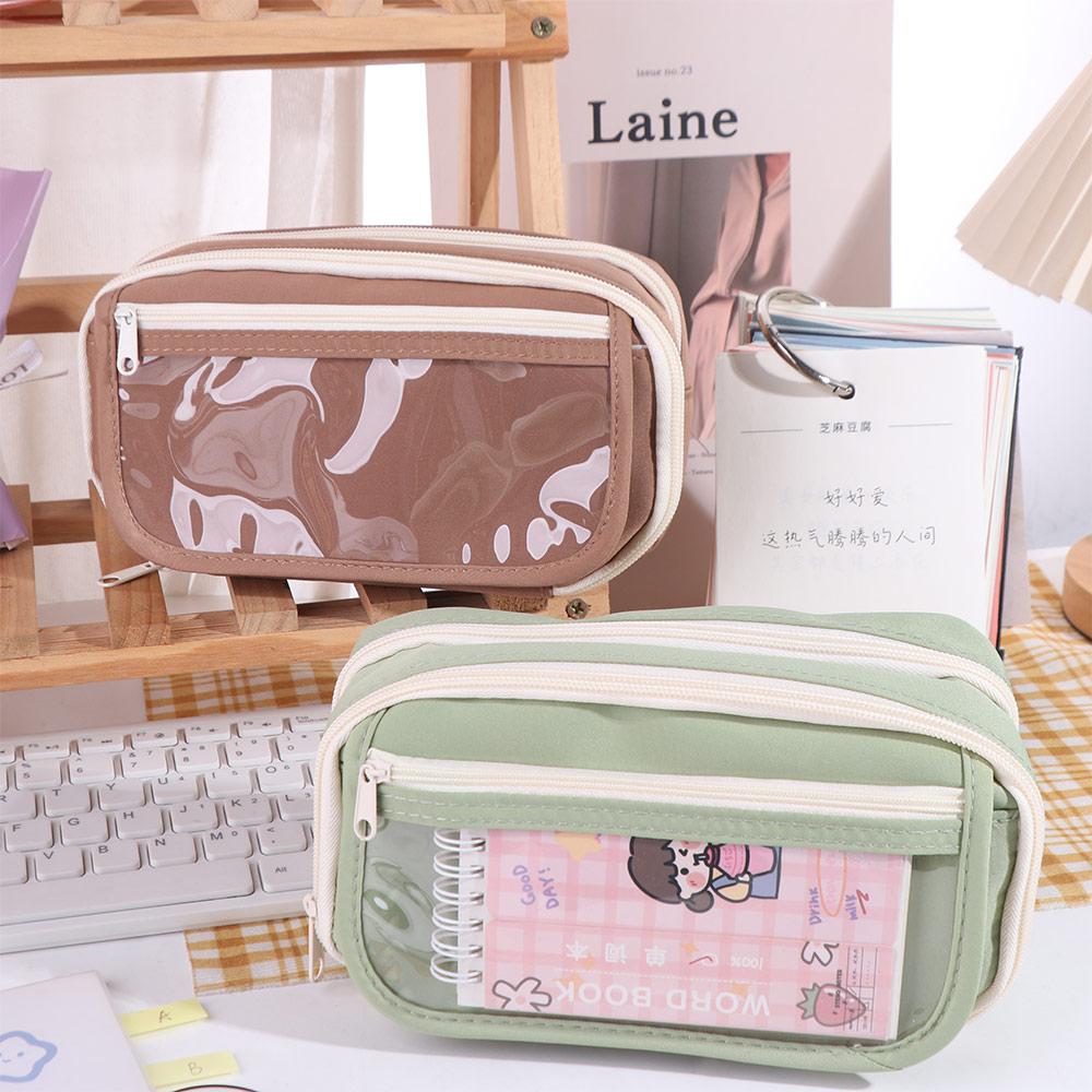 Эстетичный 9-слойный пенал Capybara Panda Канцелярский мешок для хранения канцелярских принадлежностей Детский подарок