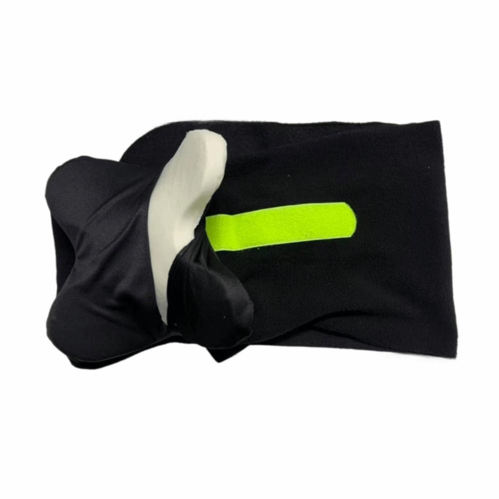 Breathable Fabric Neck Support Pillow Lightweight Foldable Neck Pillow Long Distance Trip