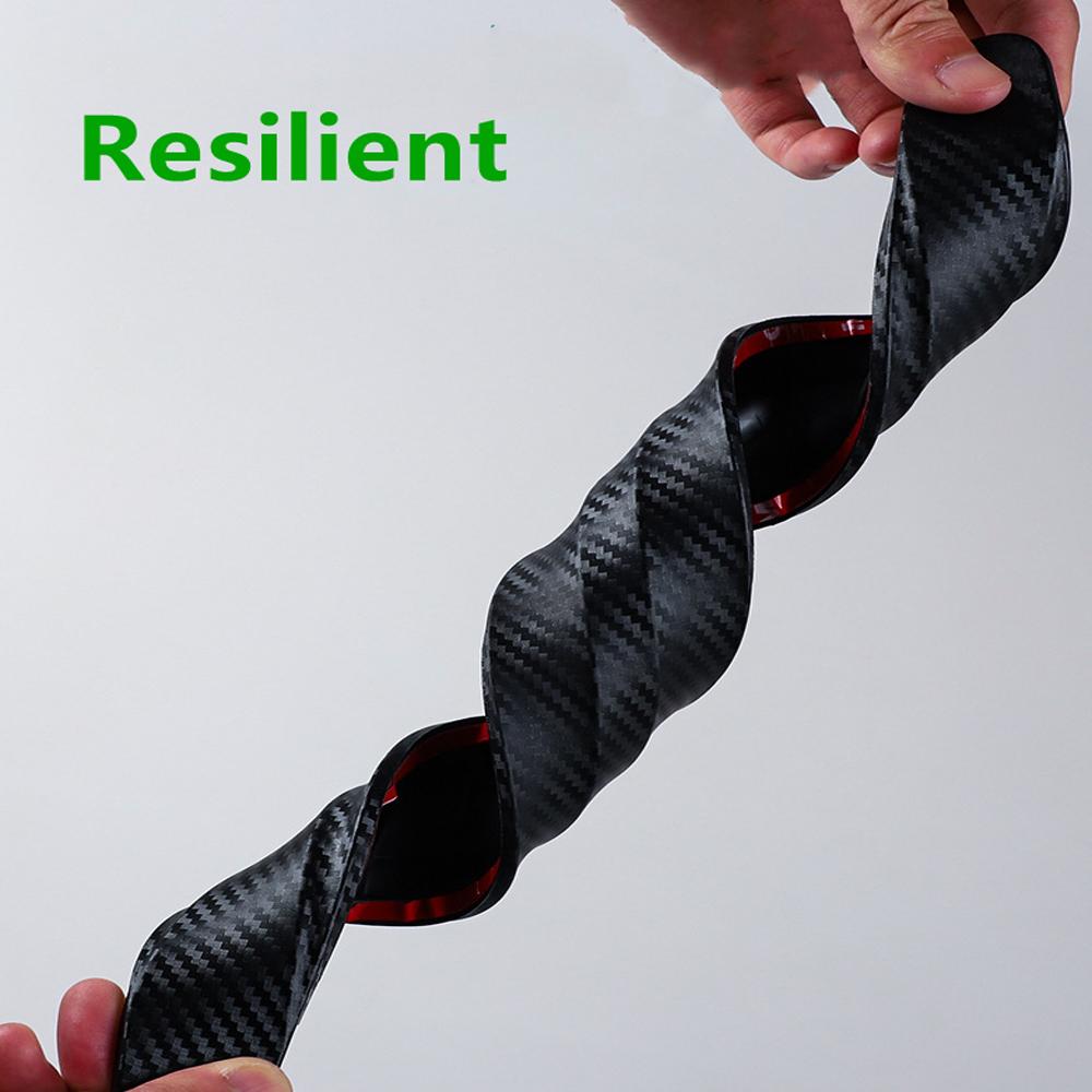 2Pcs Car Bumper Protector Strip Guard Corner Body Protection Strips Scratch Protector Anti-collision Stikcer Auto