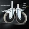 Silent Swivel Caster Wheel for Dining Carts