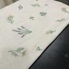 Luxury Thick Embroidery Cotton Linen Flower Tablecloth for Home Dining Coffee Wedding Party Kitchen Table Decor