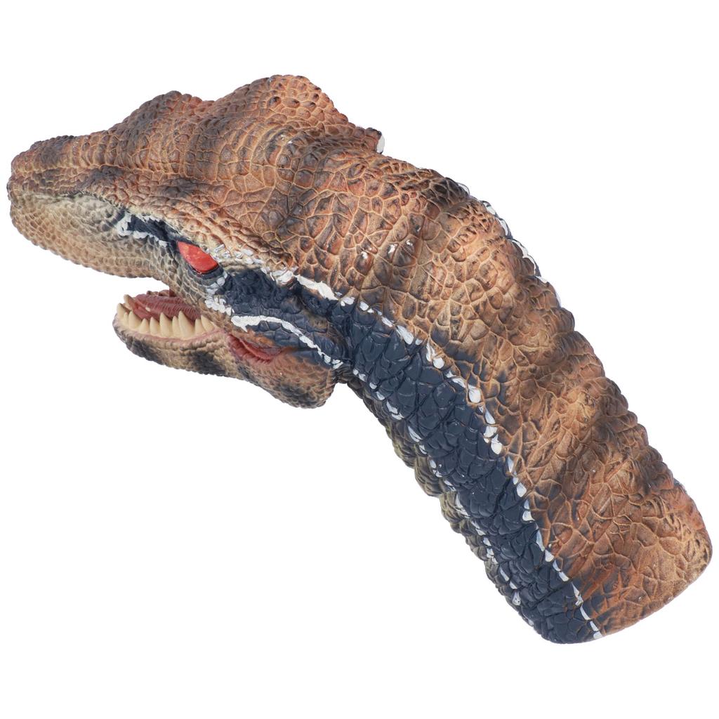 Реалистичная ручная кукла динозавра, подвижная голова динозавра, интерактивная ручная кукла для детей