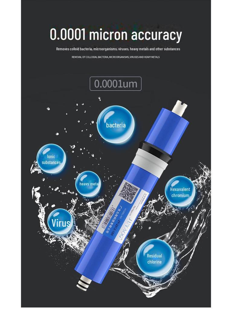 Универсальный бытовой мембранный очиститель воды обратного осмоса, 100G/400G/600G, кухонный фильтр для прямого питья