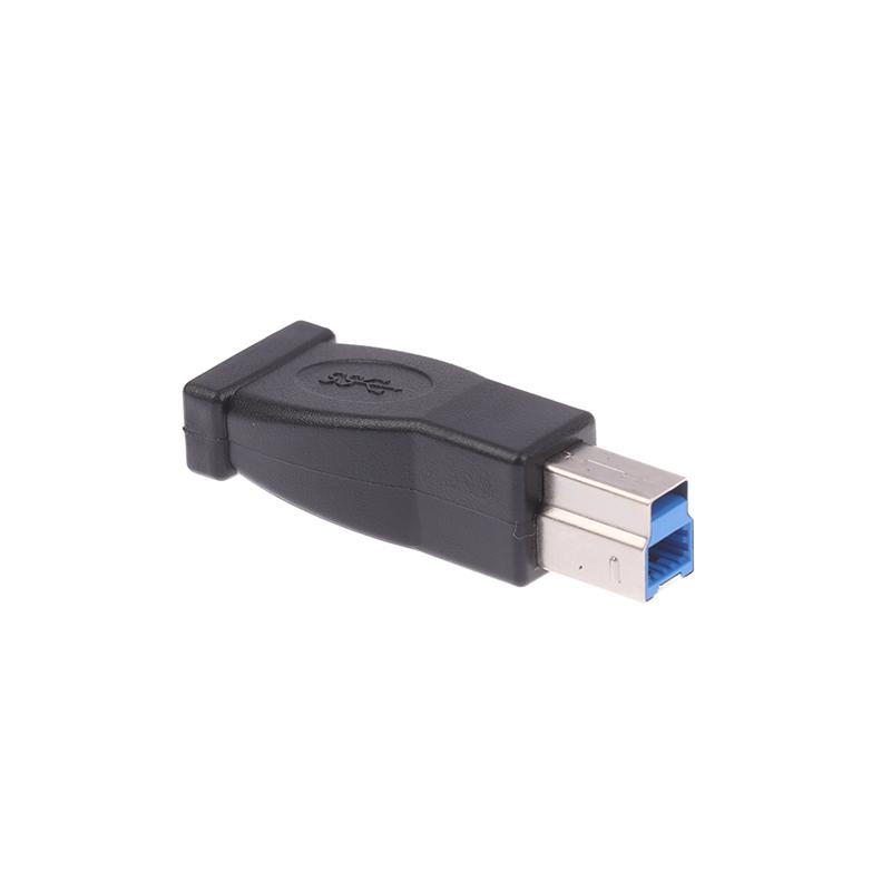 Адаптер-коннектор USB Type C 3.0 (мама) на USB 3.0 B (папа) для передачи данных для принтера, сканера, внешних жестких дисков, ноутбука