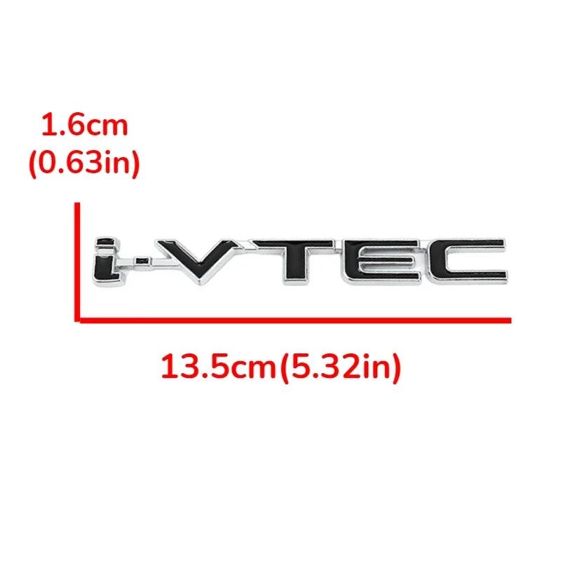 MPC4 Car Sticker VTEC Emblem Decal for Honda I VTEC Badge Fit Accord Odyssey CRV HRV Exterior Accessories Decoration