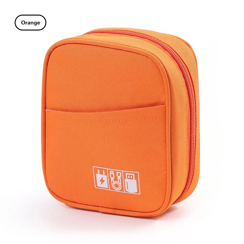 New Travel Data Cable Organizer Bag Waterproof  Power Bank Earphone Storage Case Portable Digital Accessories Storage Bag