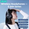 USAMS TWS Беспроводные наушники-вкладыши Bluetooth 5.0 HIFI Стереонаушники с глубокими басами Складная гарнитура со сроком службы батареи 100 часов для iPhone Android