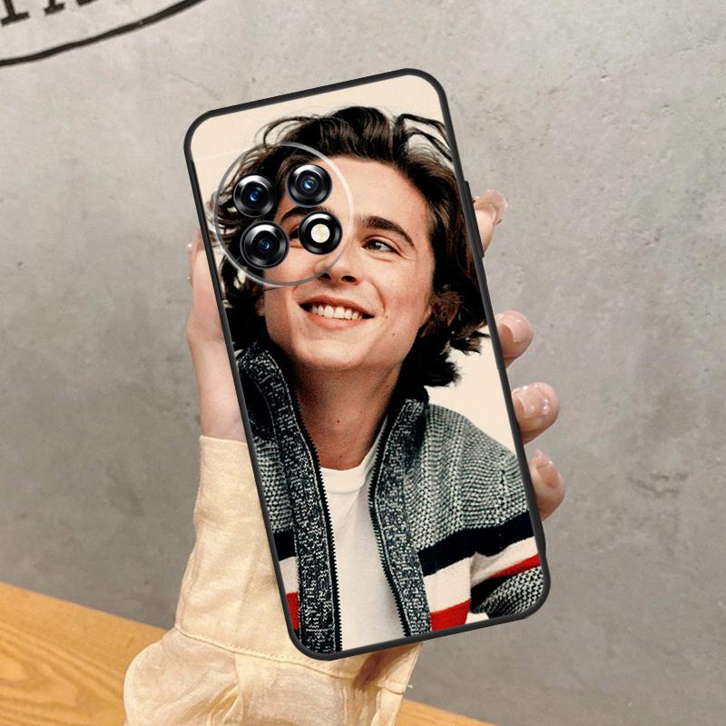 Чехол Timothee Chalamet для OnePlus 15 15R 13 13R 13T 12 12R 11 10 10R 10T 8T Nord 5 CE 4 2 3 Lite N20 N30