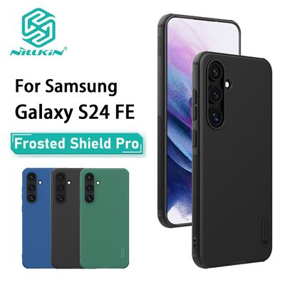Для Samsung Galaxy S24 FE чехол для телефона Nillkin Super Frosted Shield Pro Hard PC+TPU Shell противоударный задний чехол