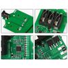 Плата зарядки аккумулятора BMS, защита от зарядного тока, зеленая