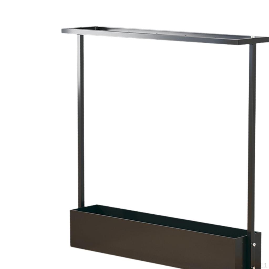 Компактная и простая в сборке металлическая стойка для хранения теннисных и бадминтонных ракеток для спортзала