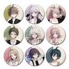 Danganronpa 9-Piece Can Badge Set (58mm) - Nagito Komaeda, Chiaki Nanami, Kyoko Kirigiri, and Junko Enoshima. Perfect As a Brooch, Peripheral Moe Merc