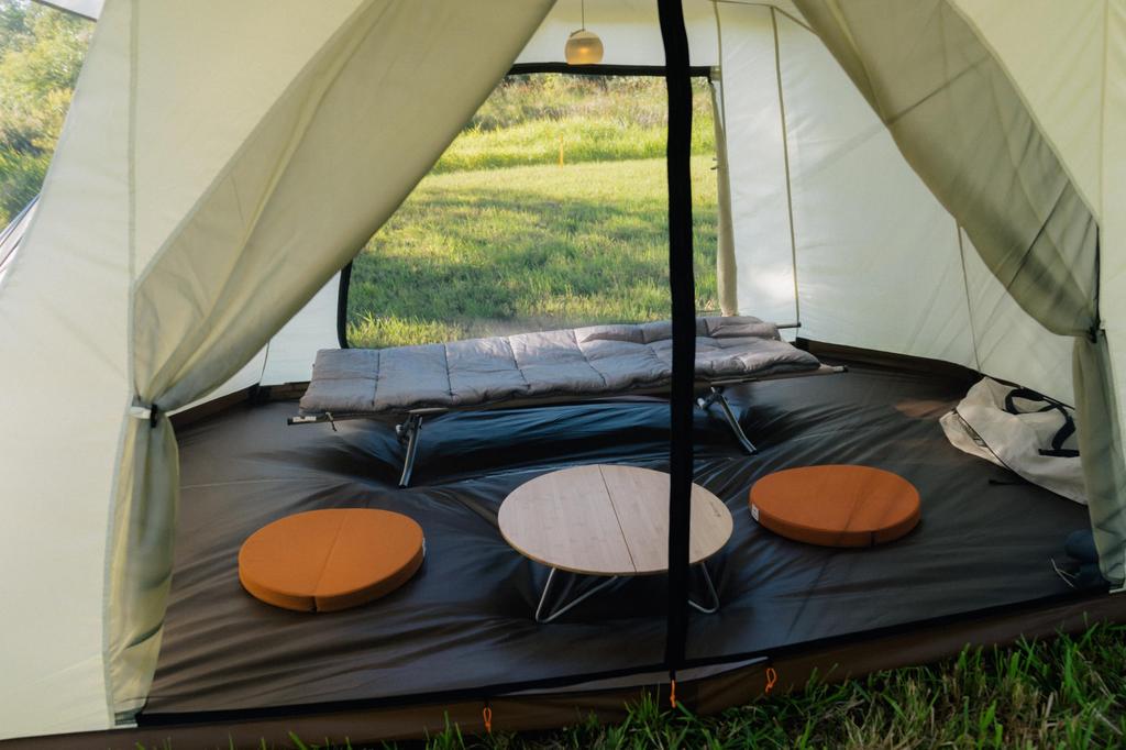 Snow Peak Lounge Cushion, Green, TM-096GR