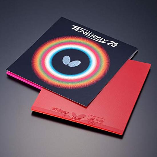 Накладка для настольного тенниса Butterfly Tenergy 25 Back Soft Tension 05810 Красная толстая (Вращение)