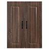 Dishwasher Front Panel Kalmar Brown Oak Effect 60 x 31 x 80 cm