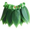 6-piece Hawaiian Costume Set, Plastic Skirt For Beach Cost
