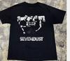 NEW Seasons — Sevendust Короткий рукав Черный Все размеры Футболка Унисекс Футболка