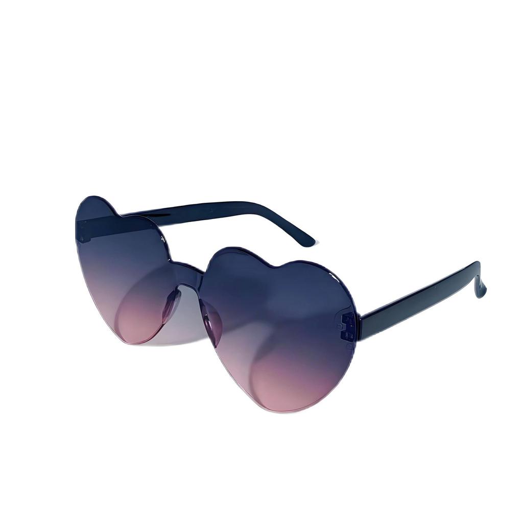 Модные солнцезащитные очки в форме сердца в европейско-американском стиле для женщин - Маскарадная вечеринка и забавные очки