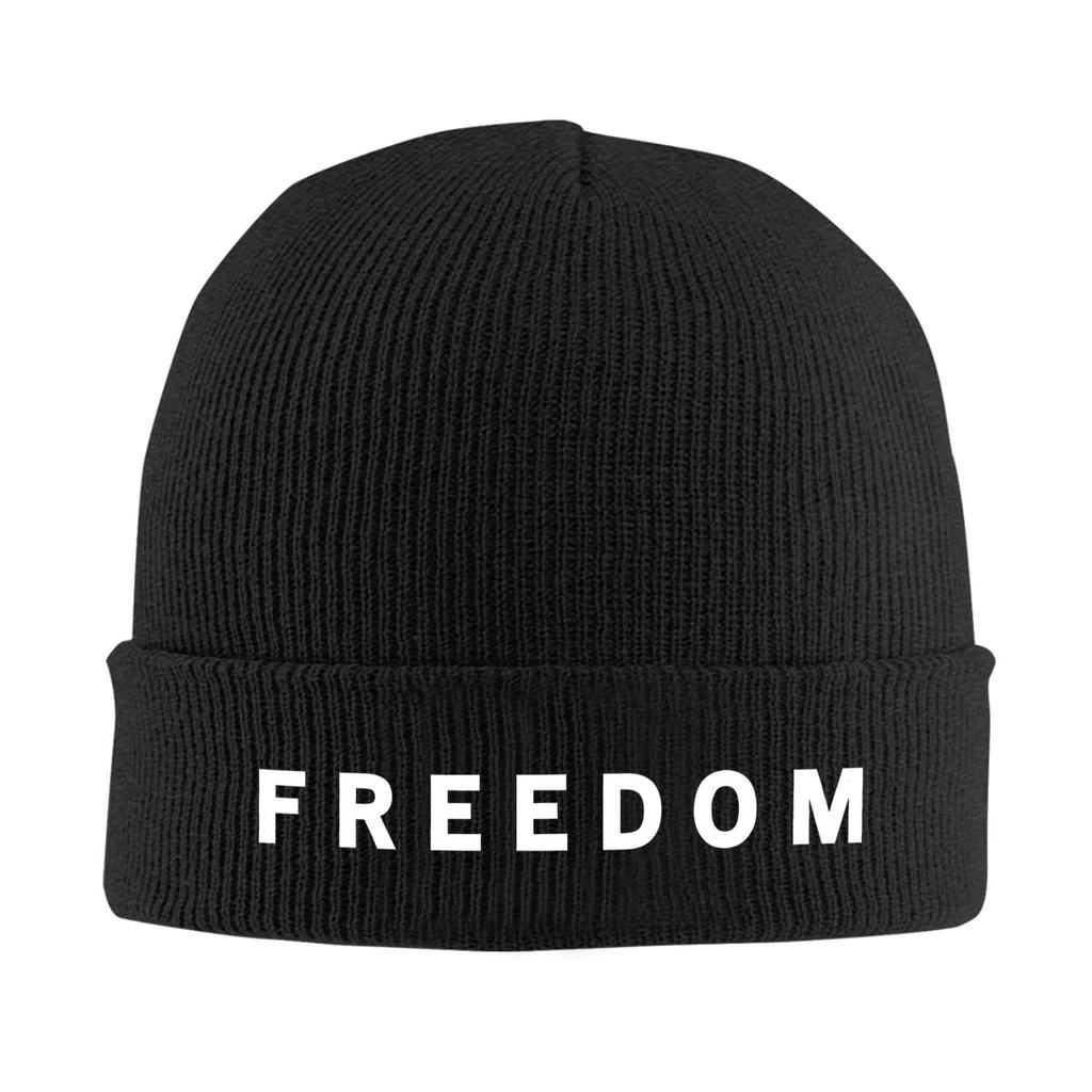 Шапки-бини Freedom Шапки-боне Шарли Кирка Унисекс Взрослые Хип-хоп Хиппи Вязаная шапка Зимние Графические Эластичные шапки