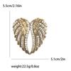 Alloy Diamond Retro Wings Brooch Fashion Trend Clothing Versatile Accessories