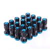 New R40 Style 44mm Wheel Nuts Steel M12x1.5/1.25 Racing Lug Nuts 20pcs Lock Racing Lug Nuts + 2 Set Security