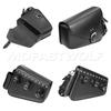 Motorcycle PU Leather Side Saddle Bags L+R Fit for Harley Sportster XL 883 1200 Chopper Cruiser Cafe Racer Softail Bobber