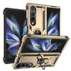 Dustproof Non -Slip Ring Holder Stand Case For Samsung Galaxy Z Fold4 5g Fold 4 Fold3 Fold 3 Anti -Knock Protective Cover