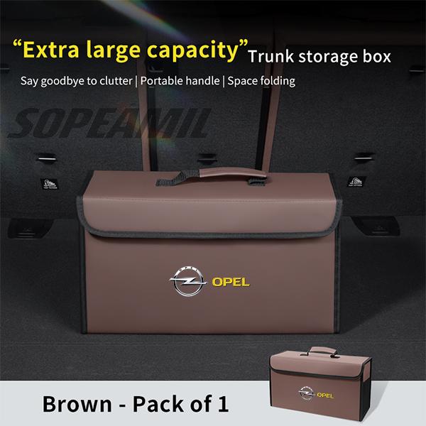AAAET1 Car Trunk Organizer Box Tailbox Stowing Tidying Storage Bag For Opel OPCline ASTRA CORSA INSIGNIA MOKKA VECTRA ZAFIRA GTC Tigra