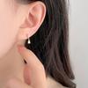 Серьги-кнопки в форме капли для женщин с бриллиантами, легкие роскошные и высококлассные серьги-капельки, универсальные серьги на каждый день
