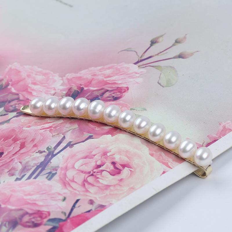 High Quality Freshwater Pearl Hairpins Hair Clip Bobby Pin for Girls