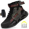 Men Security Boots Work Sneakers Women Boots Breathable Steel Toe Shoes Safety Puncture-Proof Durable Women Indestructible Boots