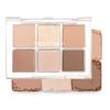 Палитра теней для век Merry Saved Daily, оттенок 01 Loco Brown, 1 шт.