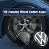 4pcs 56mm 65mm VW floating Car Wheel Center Caps Hubcap Cover for VW Jetta MK5 Golf Passat styling CC Golf 3B7601171 1J0601171 zq6