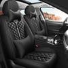 Universal Four-Season Cartoon Leather Car Seat Cushion Set for Five Seats