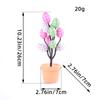 2025 Easter Fake Egg Plant Pot Cartoon Printed Eggs Easter Desktop Decor Ornament Easter Party Decoration Home Festival Decor