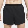 Nike Dri-FIT ADV AeroSwift 4" Brief-Line Racing Shorts Black/White Men Streetwear CJ7840-010