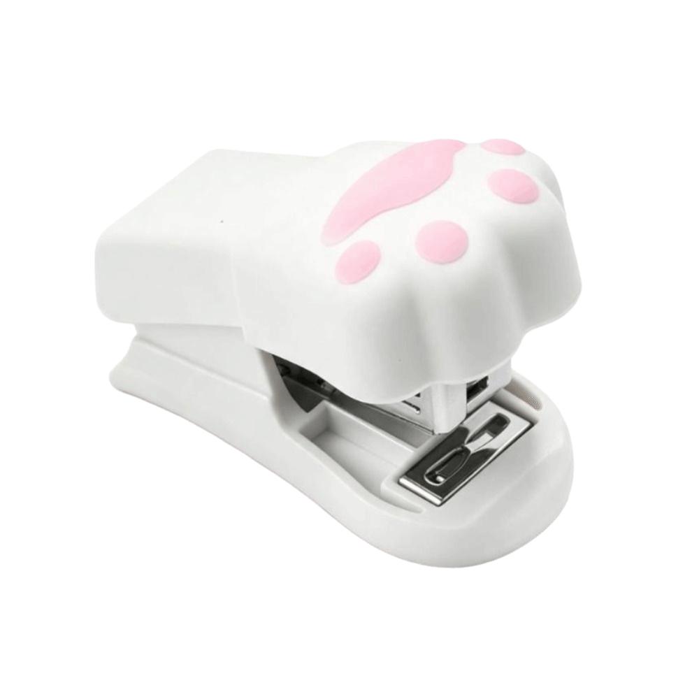 Cute Design Mini Stapler Set Multifunctional Cat Claw Stapler Durable Cat Paw Stapler Office Use