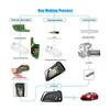 Универсальный Провод для Дистанционного Ключа 4 шт. XKLKS0EN XKLKSOEN Для VVDI Key Tool LEI, KSS Стиль Lexus 3 Кнопки