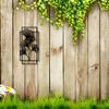 1 шт. 2D Плоская Современная Минималистичная Настенная Скульптура в Виде Листа Гинкго Железная Металлическая Панель Искусство Современный Настенный Декор для Гостиной Спальни Офиса