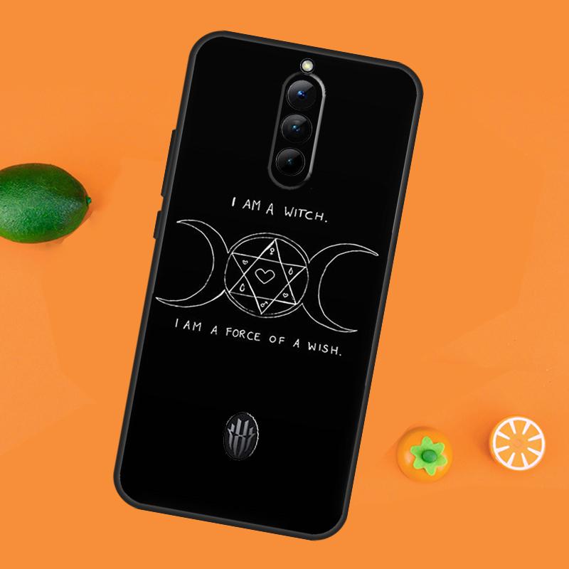 Witchcraft Halloween Cat Dark Witch Case For ZTE Nubia Red Magic 9 Pro 8 8S Pro Plus Red Magic 6 7 6S 7S Pro 5G 5S 6R Cover