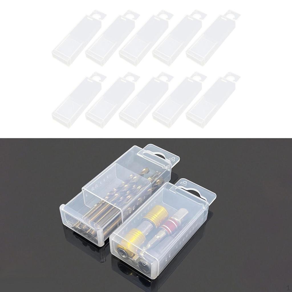 10 шт., ящик для хранения сверл, контейнер для зенковки, телескопический регулируемый