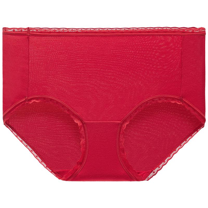 Женские кружевные трусы-слипы средней посадки Anlifang