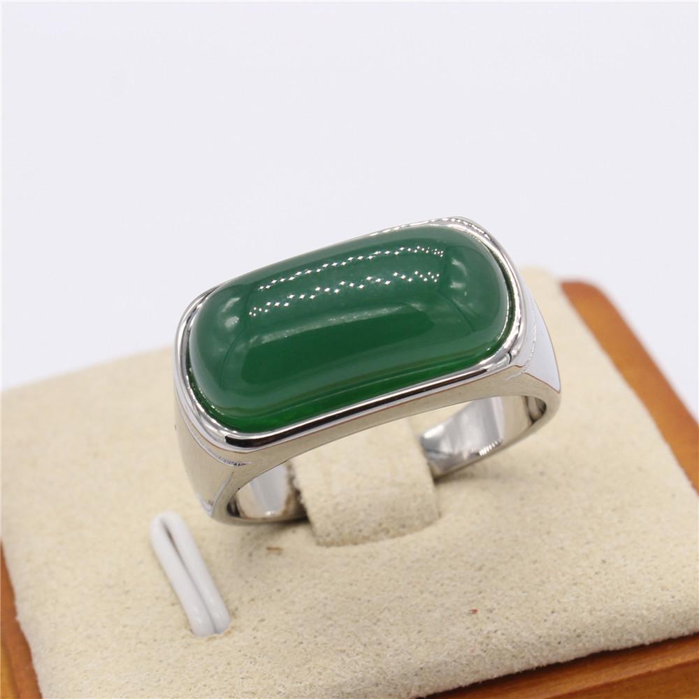 Изумрудно-зеленое кольцо с инкрустацией изумрудом и нефритом, золотое инкрустированное нефритом, кольцо на палец, седельное кольцо